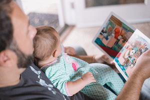 reading with children